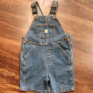 4T Carhartt Denim Overalls